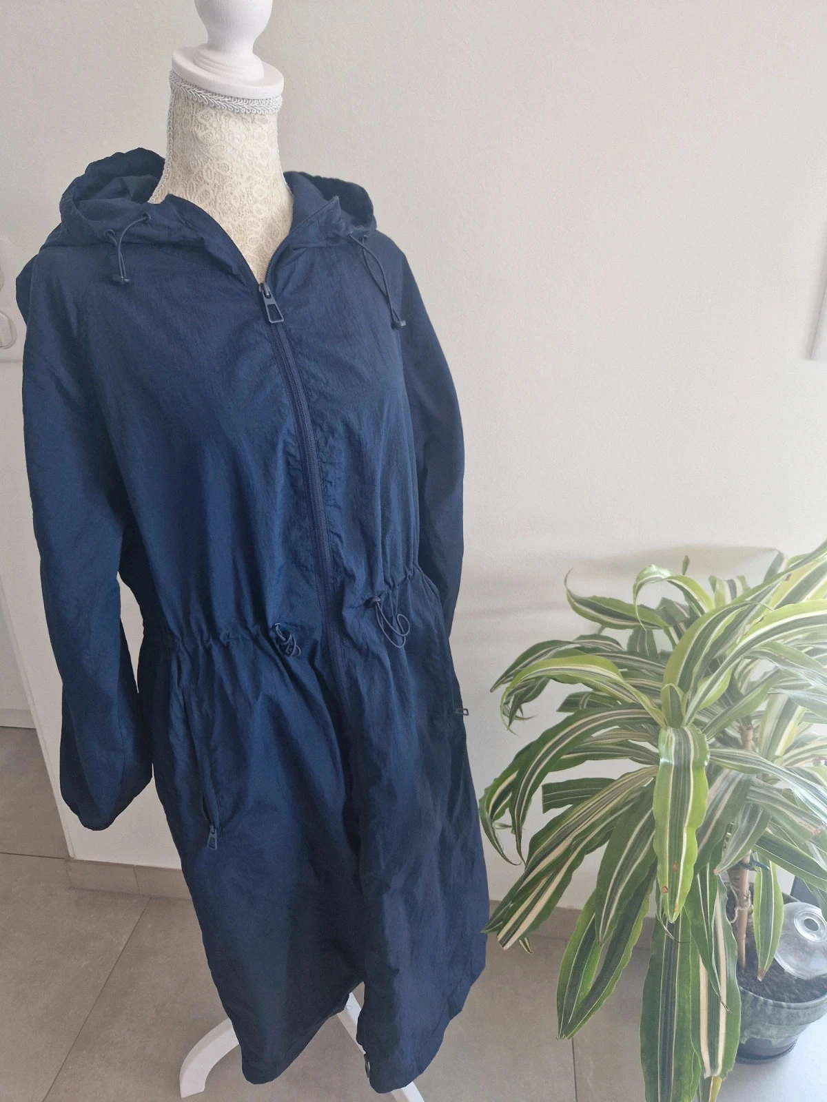 Veste longue légère imperméable type k-way - S - Anna Field